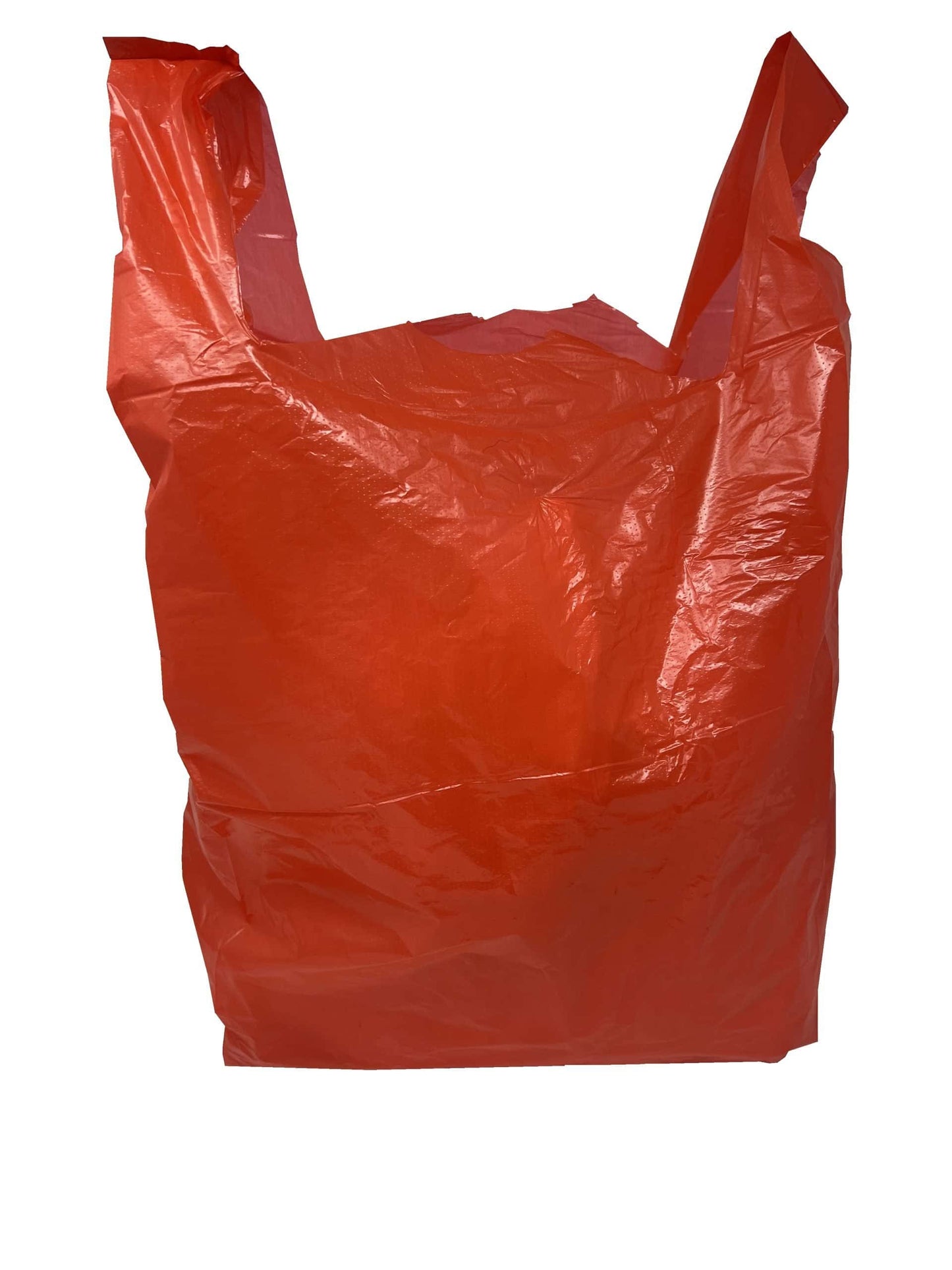 Jumbo HT Red Vest Carrier Bags – 13×19×24″