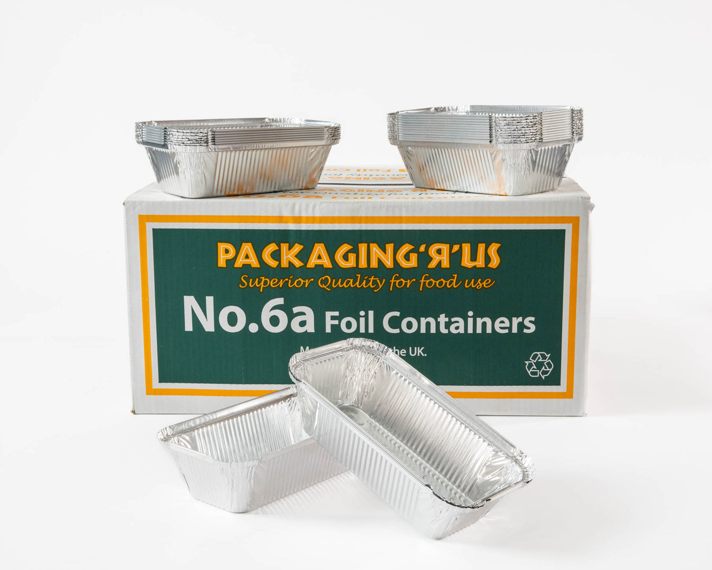 No. 6a Foil Containers - Packaging R Us