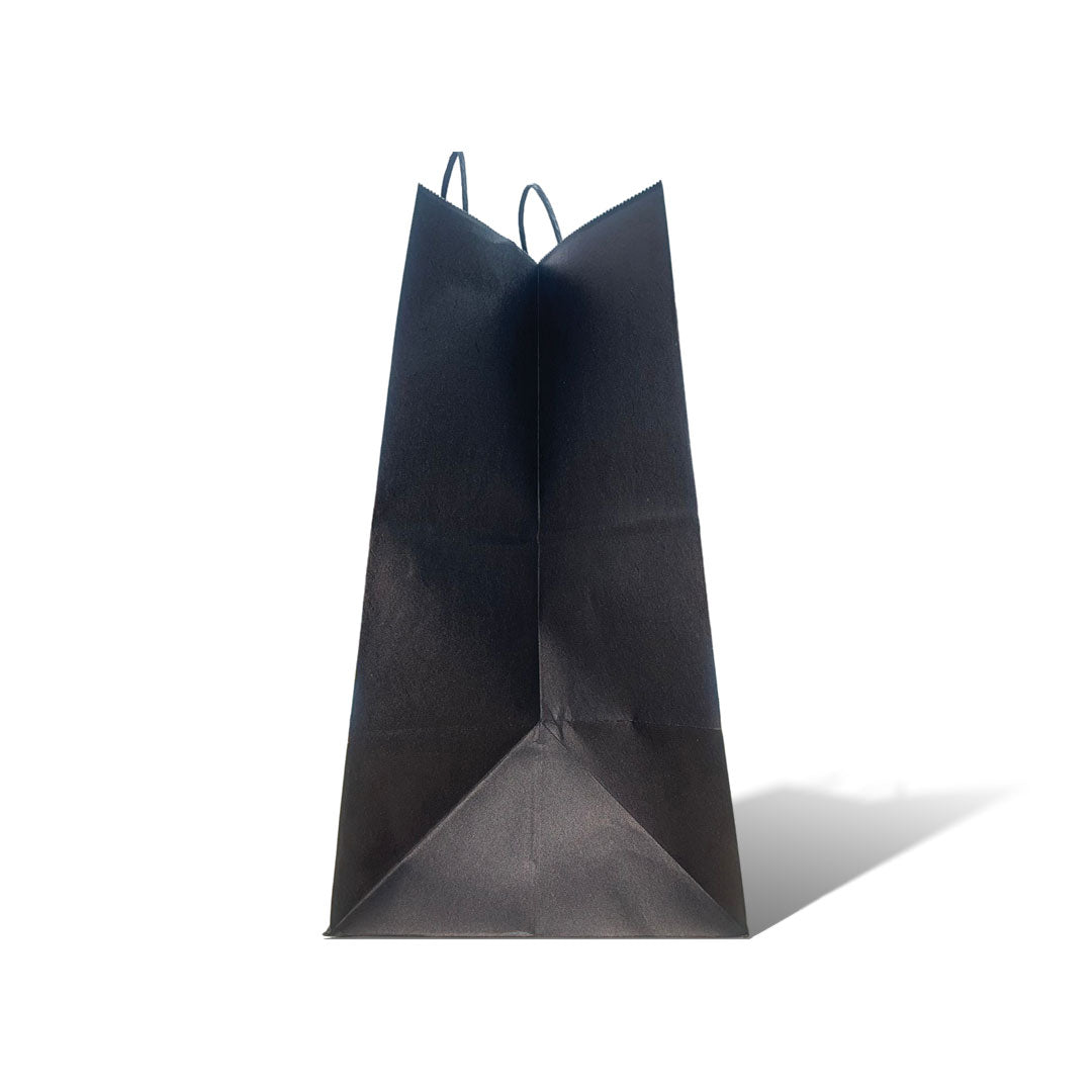 Jumbo Twist Handle Bag – Black