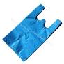 BLUE MEDIUM VEST CARRIER BAGS 11X17X21”