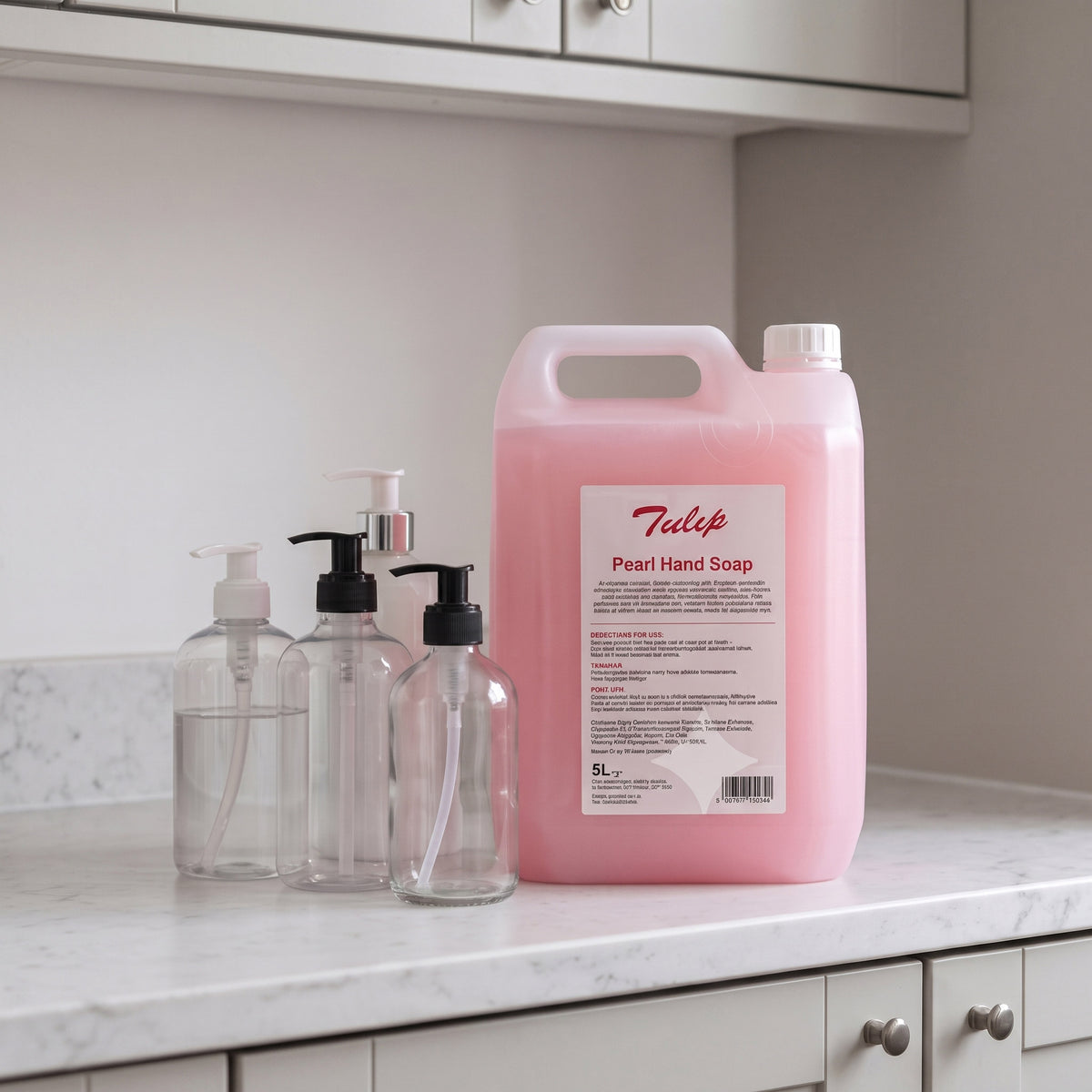 Tulip Pearl Hand Soap – 5L dispenser refill – commercial washroom hygiene maintenance – GSL Wholesaler