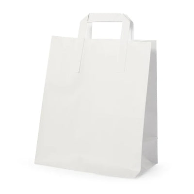 Large White SOS Bags – Pure Kraft Paper