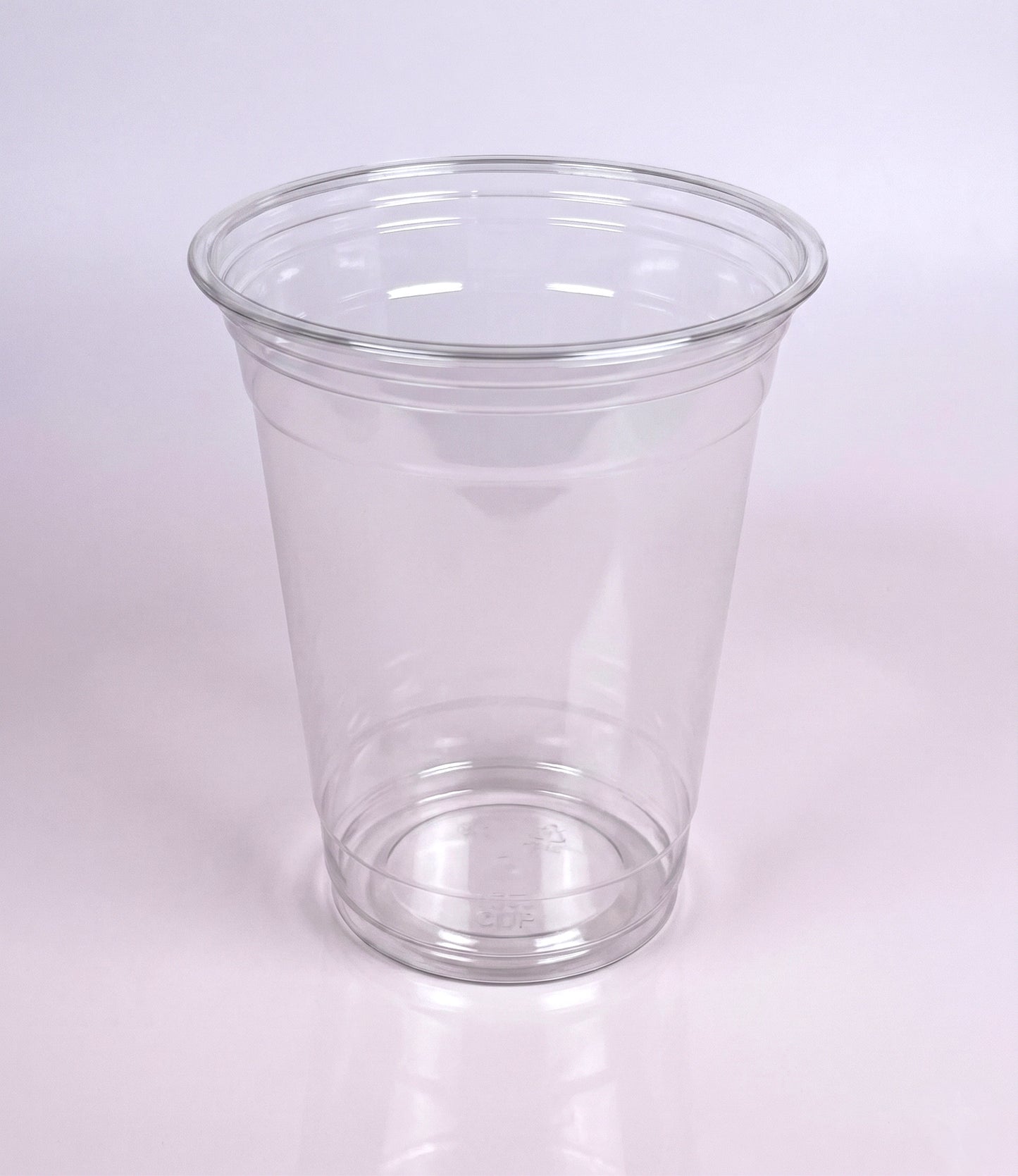 Uneeq 12oz PET Cups Clear - Disposable Cold Drink Tumblers | Pack of 100 or Case of 1000 | Bulk UK Cafe & Takeaway Wholesale