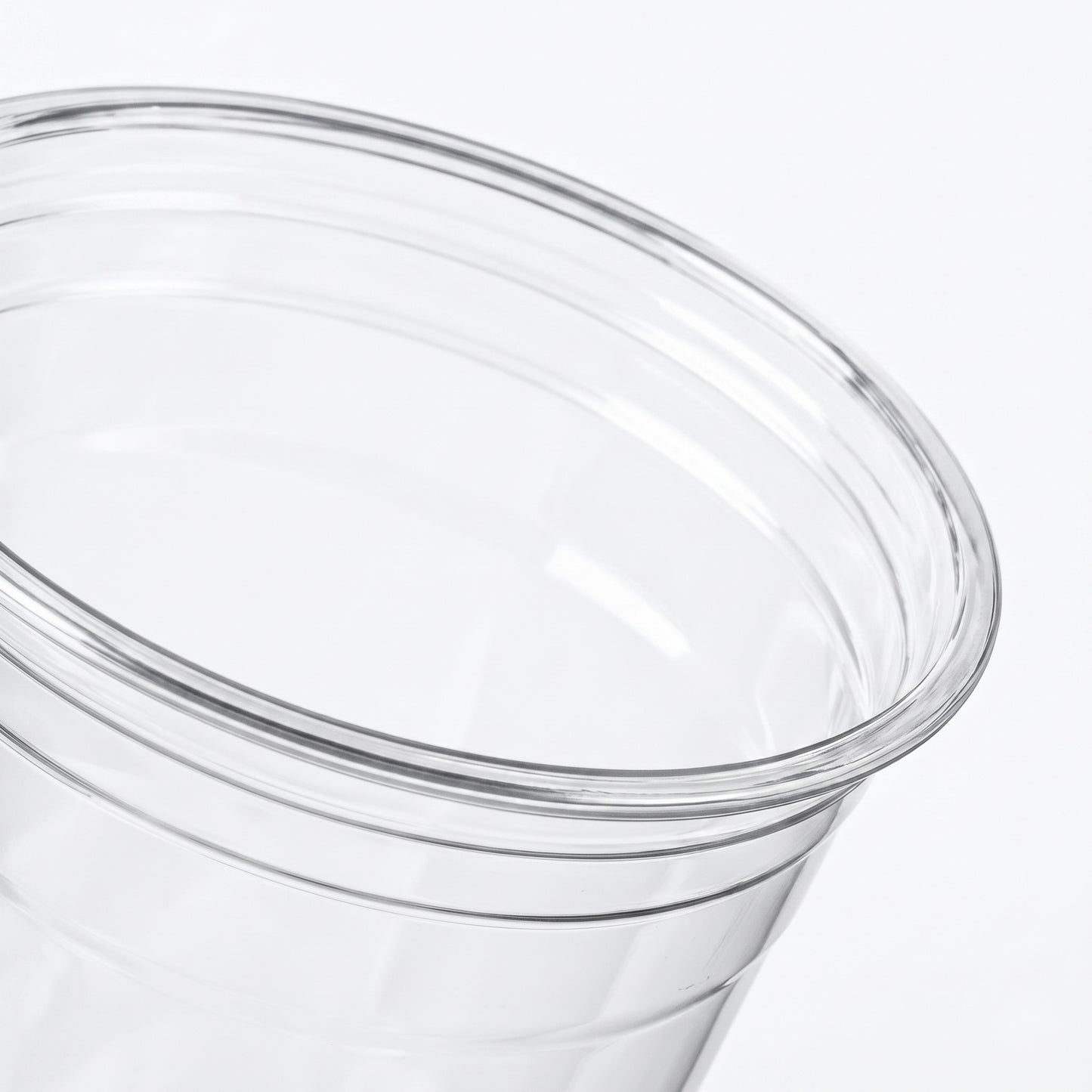 Uneeq 16oz PET Cups Clear - Large Disposable Cold Cups | Pack of 100 or Case of 1000 | Bulk UK Smoothie Bar & Cafe Wholesale