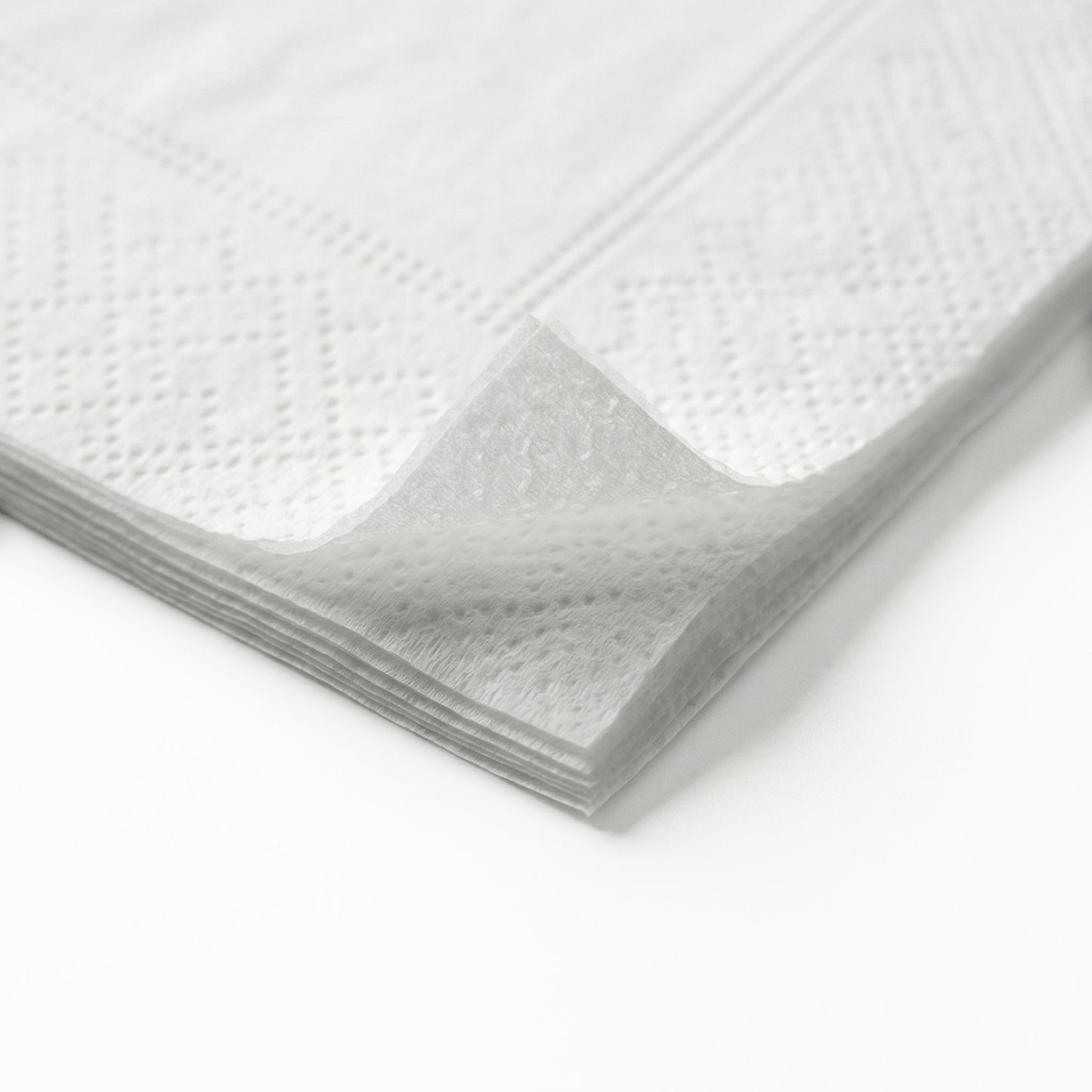 33x33cm White 2‑Ply Napkins | Premium Disposable Lunch Serviettes | Pack of 100 or Case of 2000 | Wholesale Catering & Restaurant Supply by GSL Wholesaler