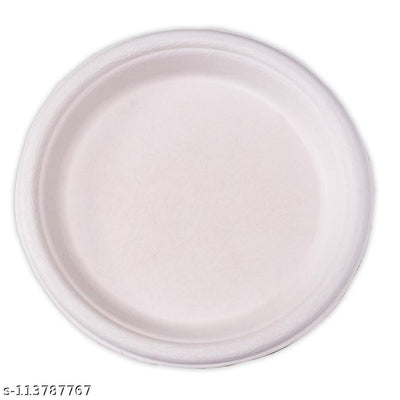 12” Bagasse Compostable Plate