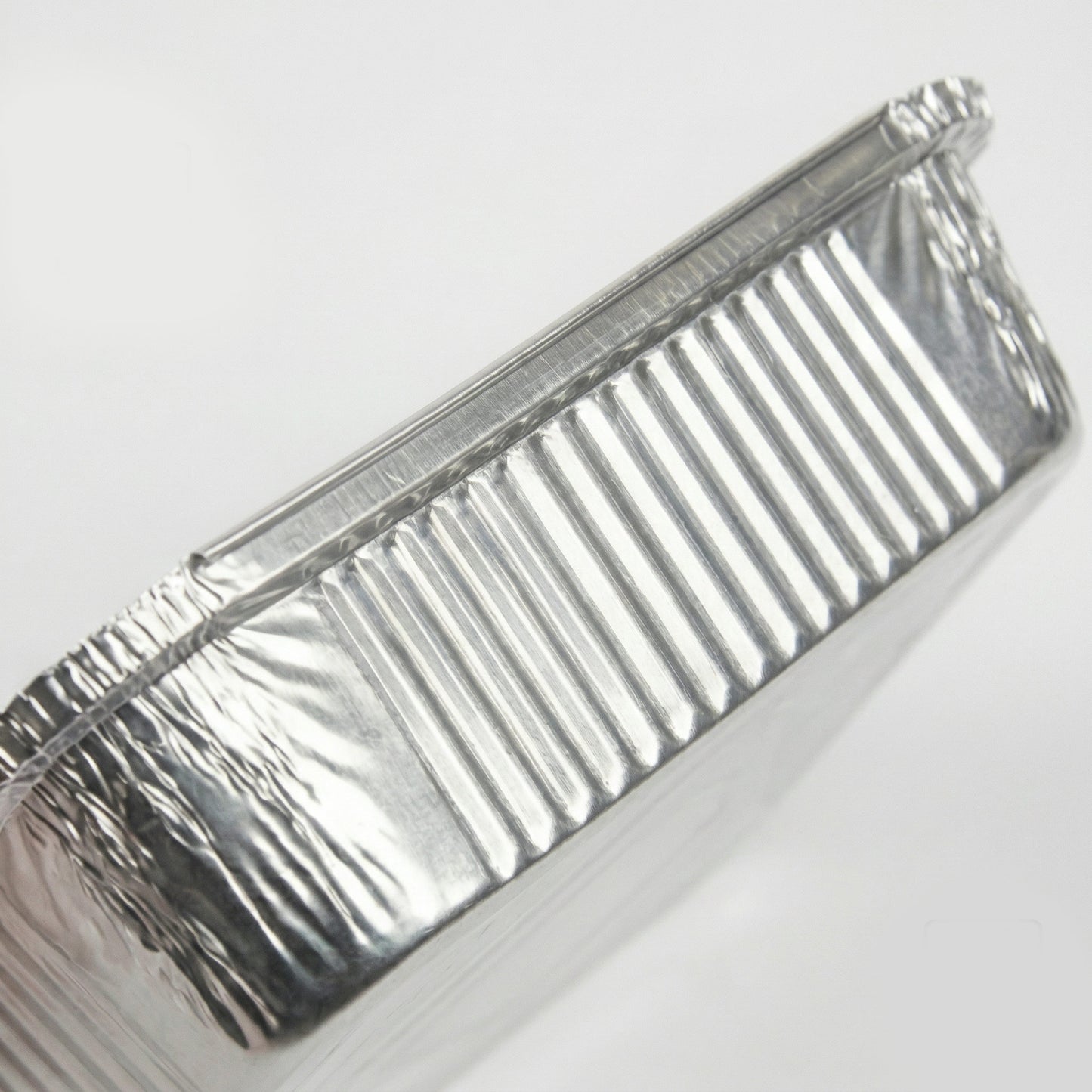 Riya 9x9x2" Foil Trays with Paper Lids - Takeaway Aluminium Containers | Pack of 5 Sets or Case of 12 Sets | Bulk UK Catering Wholesale