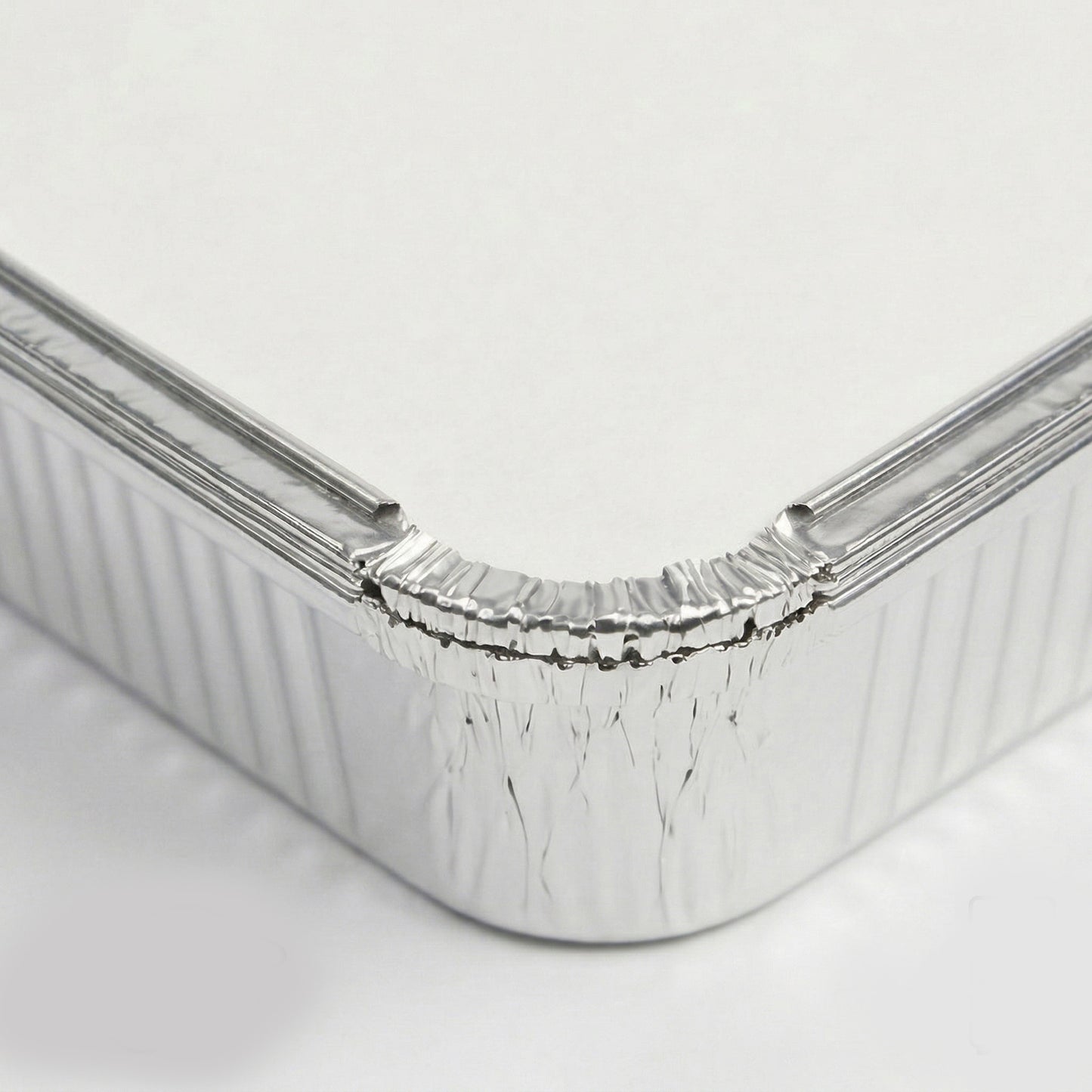 Riya 9x9x2" Foil Trays with Paper Lids - Takeaway Aluminium Containers | Pack of 5 Sets or Case of 12 Sets | Bulk UK Catering Wholesale