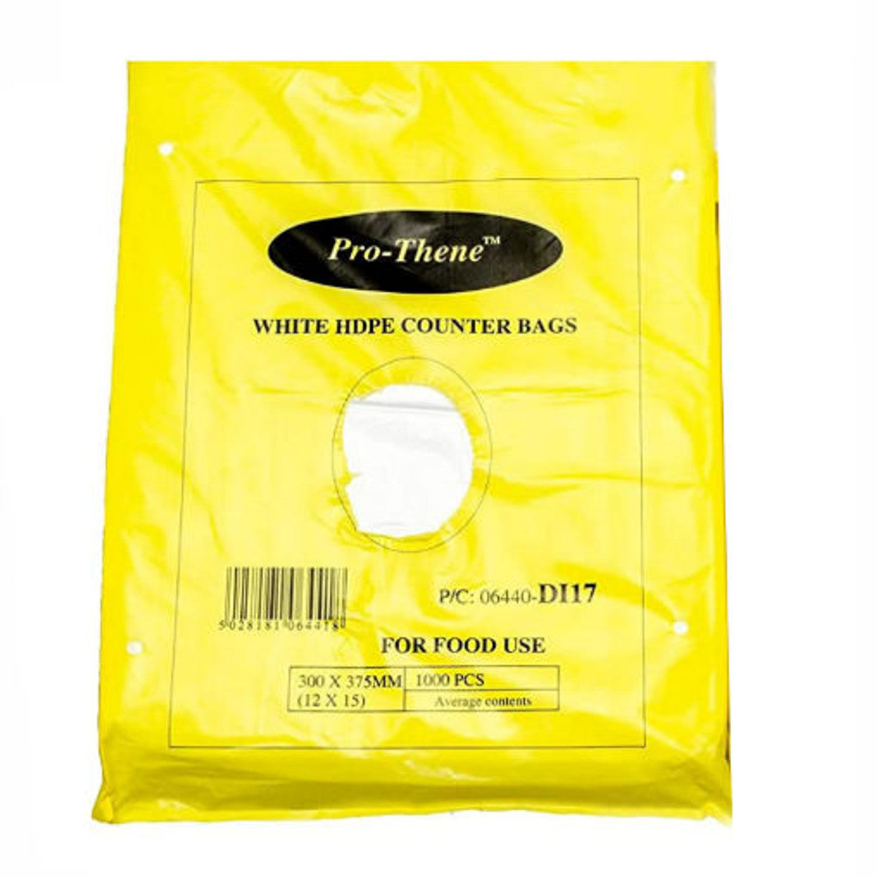 300X375MM / 12X15” HDPE BAGS