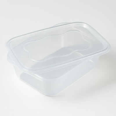 C650 PLASTIC CONTAINER WITH LIDS