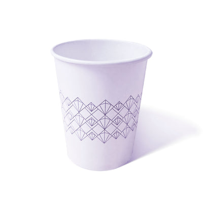 RIYA 9OZ PURPLE SINGLE WALL CUP