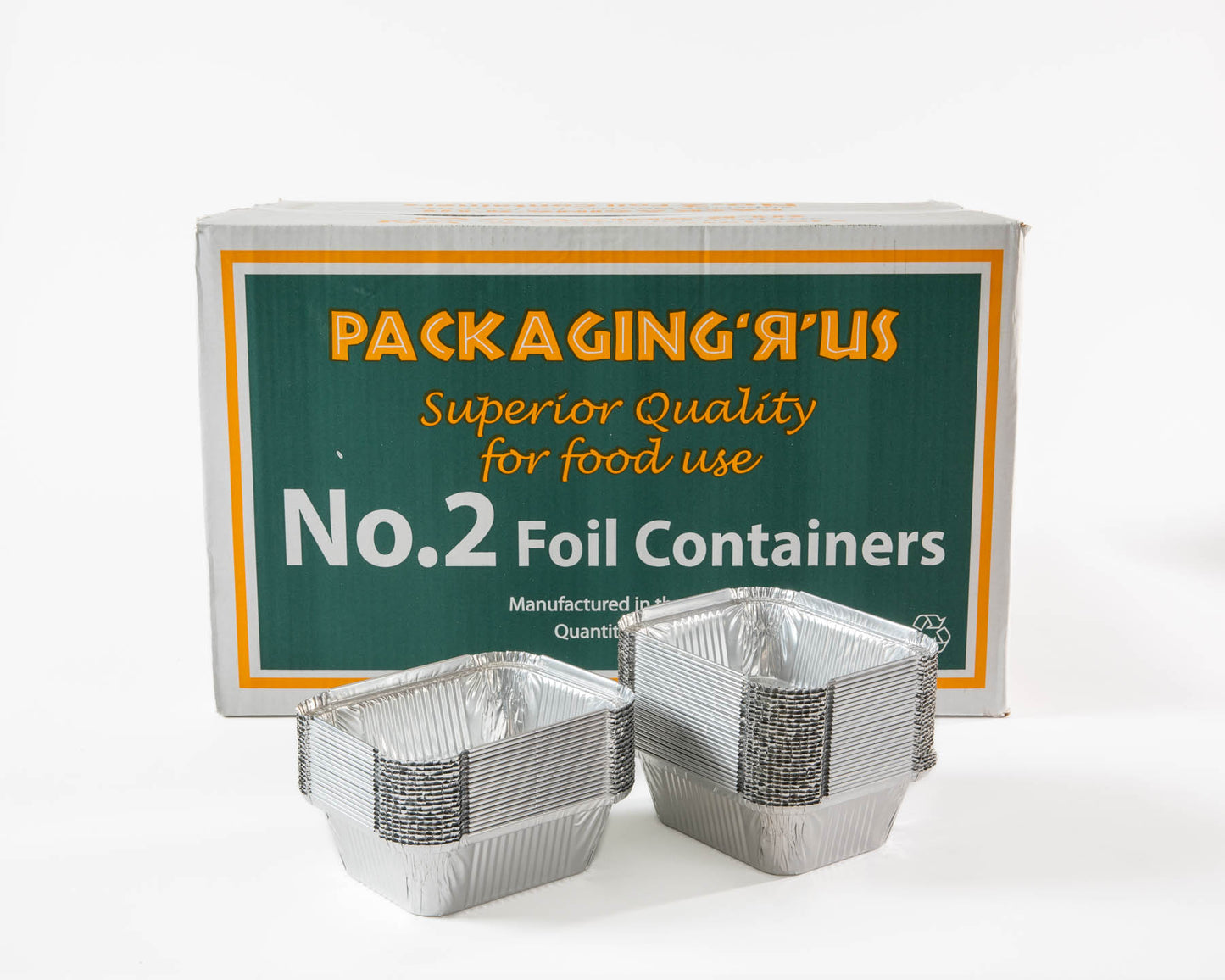 No.2 Foil Containers – Packaging R Us