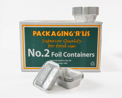 No.2 Foil Containers – Packaging R Us
