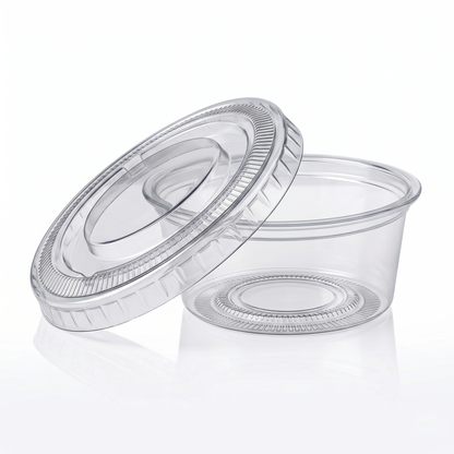 1oz Sauce Cups with Lids