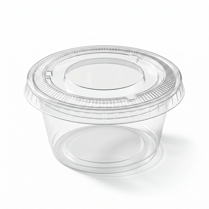 1oz Sauce Cups with Lids