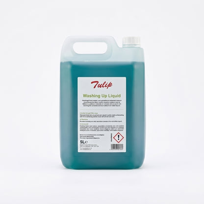 Tulip Washing Up Liquid 5L – professional washing up liquid – product close-up – GSL Wholesaler