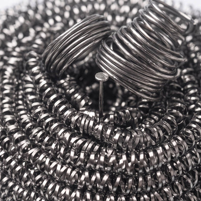 Tulip W90 Silver Scourers – silver scourers in use in catering kitchen sink – heavy duty scouring – GSL Wholesaler