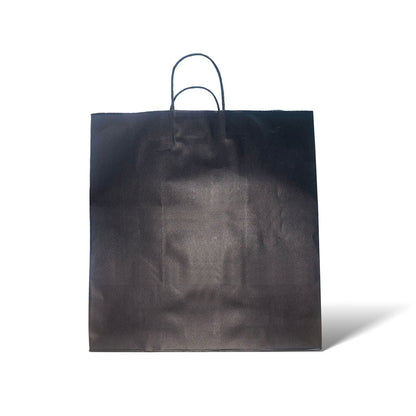 Jumbo Twist Handle Bag – Black