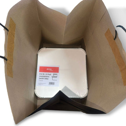 Jumbo Twist Handle Bag – Black
