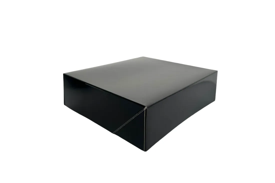 Black Foil Recyclable No3 Takeaway Boxes