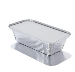 Riya No.6A Large Foil Trays with Lids – 6pcs (Oven-Safe, Retail Ready, Barcoded)