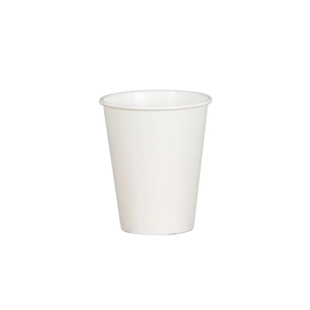 Riya 8oz White Single Wall Coffee Cups – 20×50pcs (Barcoded, Retail & Commercial Use)