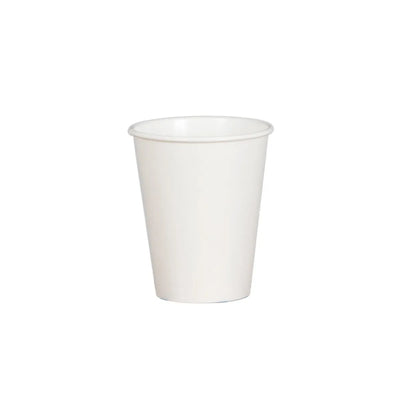Riya 8oz White Single Wall Coffee Cups – 20×50pcs (Barcoded, Retail & Commercial Use)