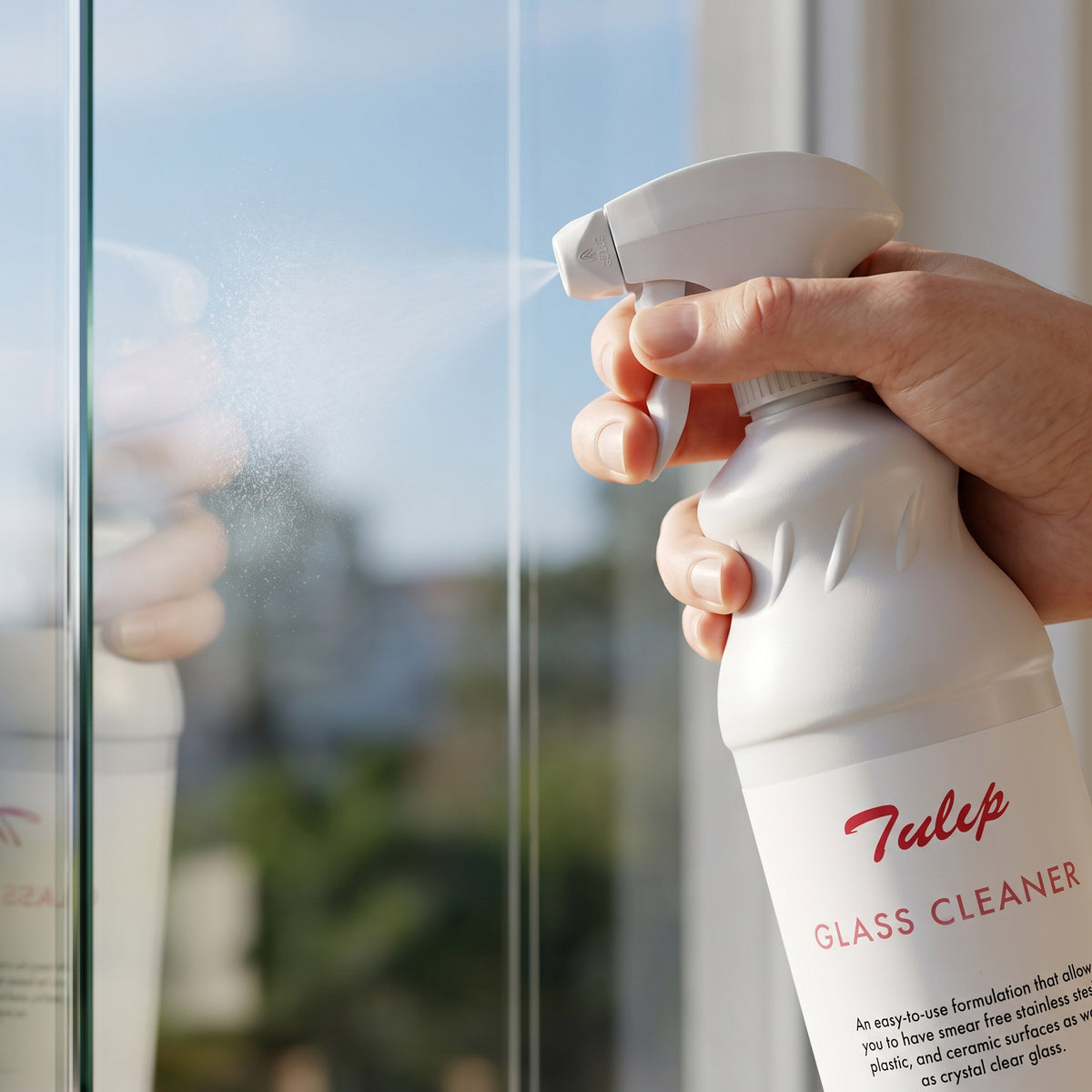 Tulip Glass Cleaner – 6x1L trade case carton – bulk wholesale supply – GSL Wholesaler