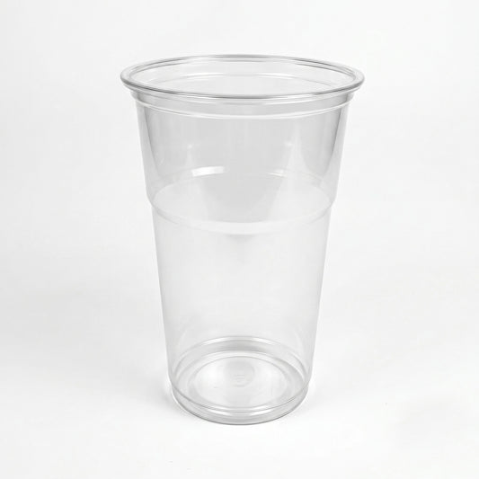 Riya 10oz Half Pint Cups PP - Disposable Flexi Plastic Tumblers | Pack of 50 or Case of 1000 | Bulk Wholesale for Bars & Events UK