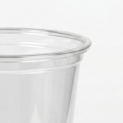 Riya 10oz Half Pint Cups PP - Disposable Flexi Plastic Tumblers | Pack of 50 or Case of 1000 | Bulk Wholesale for Bars & Events UK