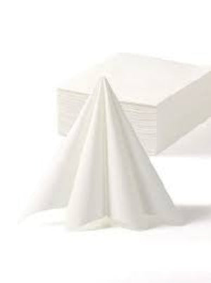 Riya 2-Ply White Napkins – 33×33cm, 4-Fold  (Retail Ready & Barcoded)