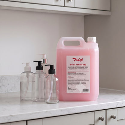 Tulip Pearl Hand Soap – 5L dispenser refill – commercial washroom hygiene maintenance – GSL Wholesaler