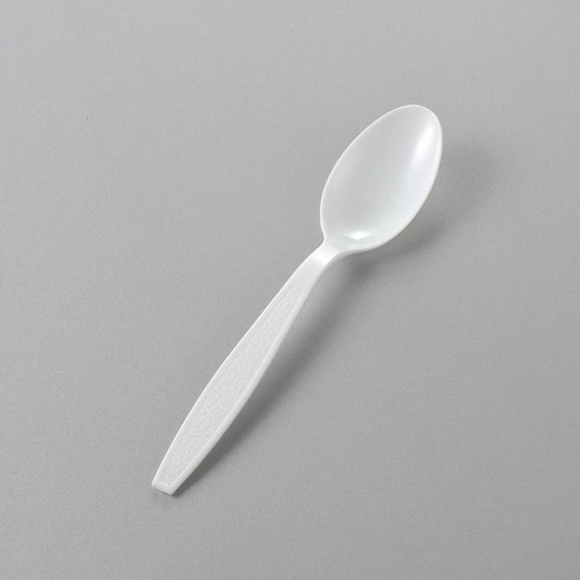 Riya Heavy Duty White Reusable Spoons – 20×50pcs (1,000 pcs, Retail Ready)