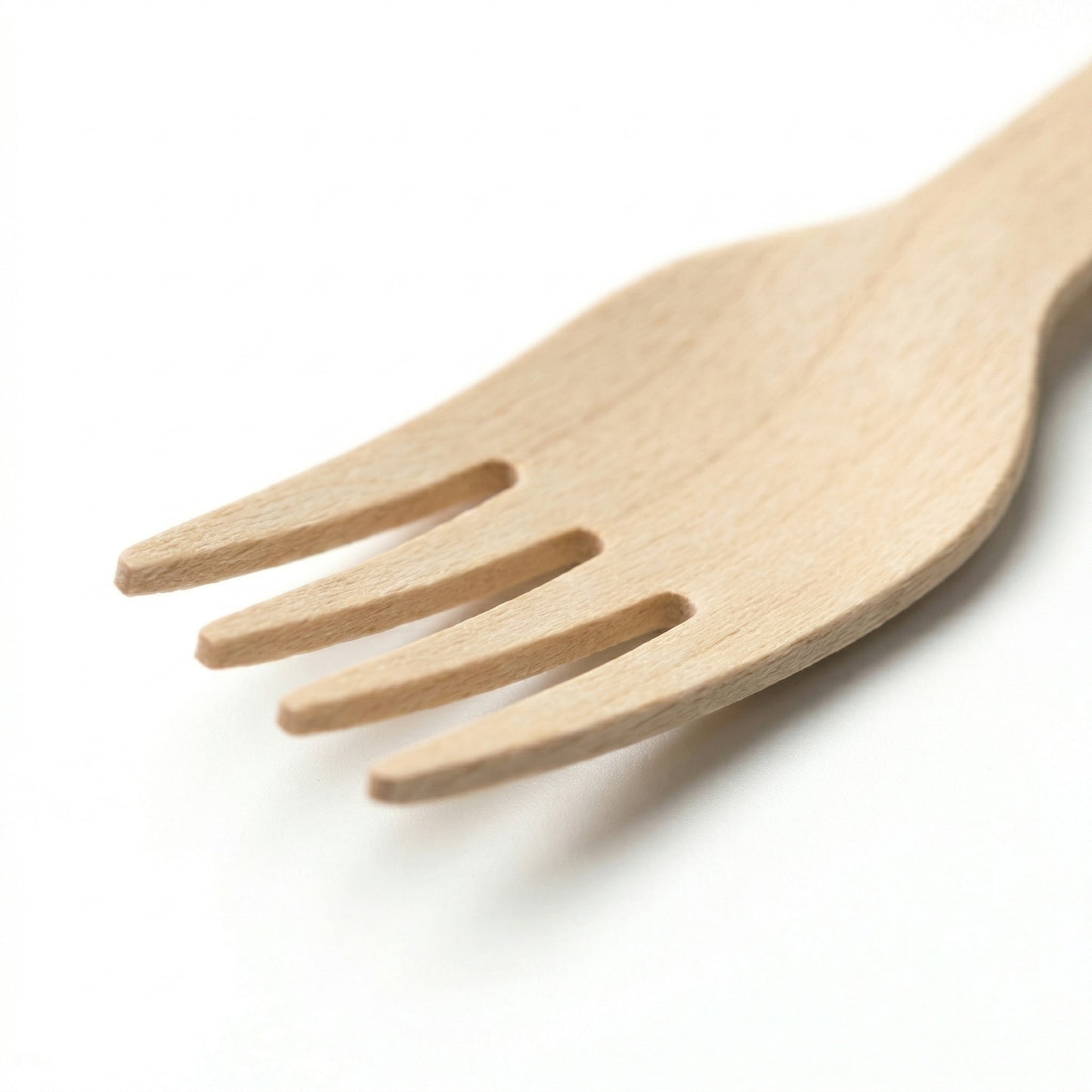 Riya Wooden Forks 160mm - Eco-Friendly Disposable Cutlery | Pack of 100 or Case of 1000 | Bulk Wholesale for Cafes & Takeaways UK